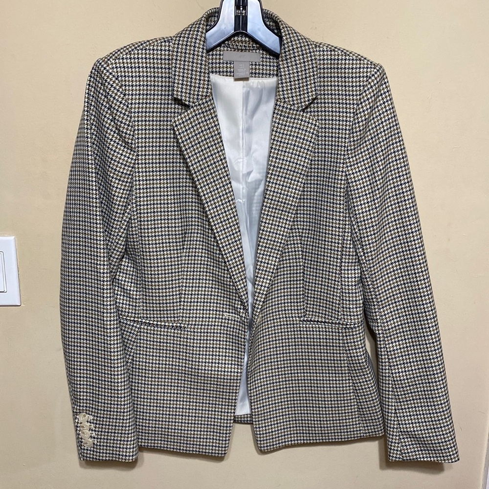 Plaid blazer